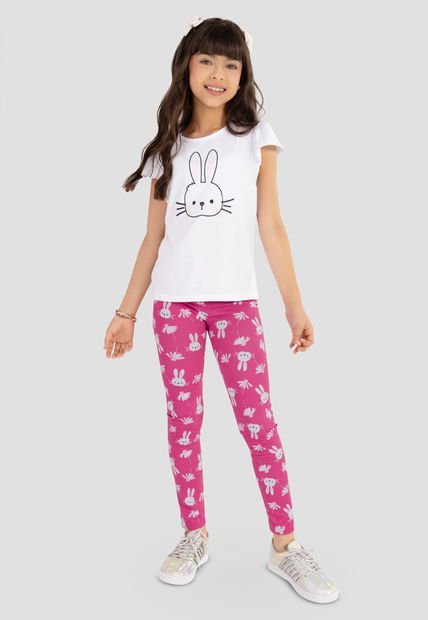 Conjunto Infantil Femenino Multicolor Mp 101116