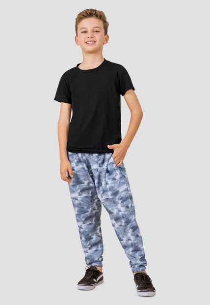 Conjunto Infantil Masculino Negro Mp 104610