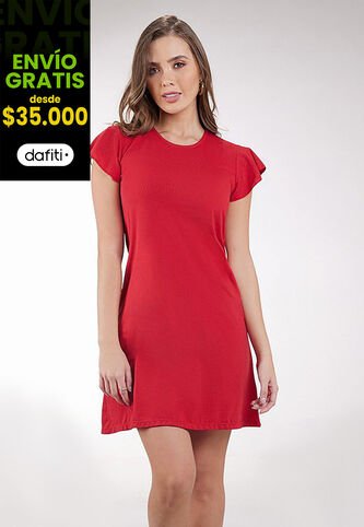 Vestido Rojo MP 68383 MP