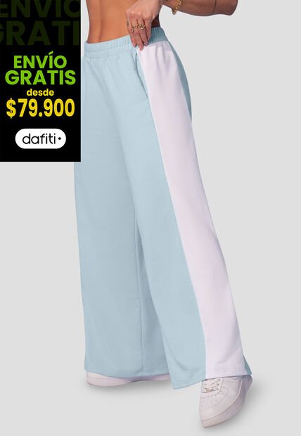 Pantalón Mujer Azul Baby Mp 107867