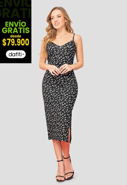 Vestido Paq X2 Mujer Multicolor Mp 106978