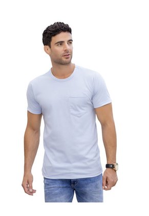 Camiseta Hombre Azul Mp 78120