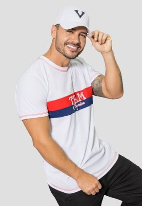 Camiseta Hombre Blanco Mp 110973