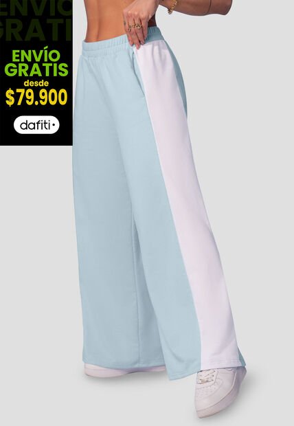 Pantalón Mujer Azul Baby Mp 107867