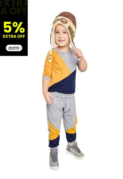 Conjunto Gris-Aazul-Amarillo MP 47363