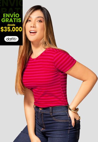 Camiseta Mujer Estampado Mp 112329 MP