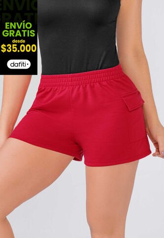 Short Mujer Rojo Mp 159 MP