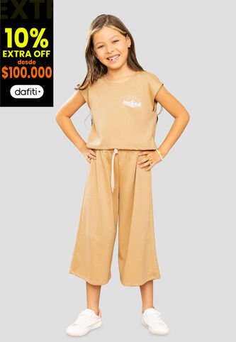 Conjunto Niñas Infantil Caramelo Mp 107274 MP