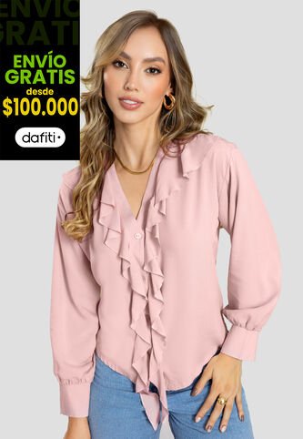 Blusa Mujer Rosa Polvo Mp 111278 MP