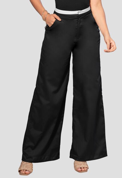 Pantalón Mujer Negro Mp 105619