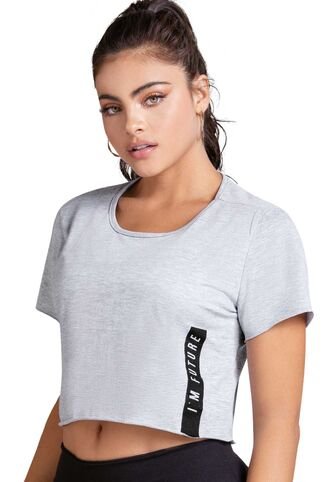Camiseta Mujer Gris Mp 70336 MP