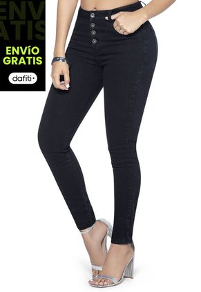 Jean Mujer Negro Mp 32729