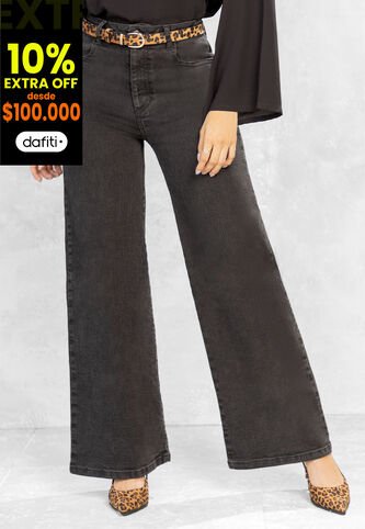 Jean Mujer Negro Mp 107115 MP
