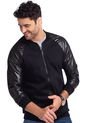 Chaqueta Adulto Masculino Negro Marketing Personal de MP