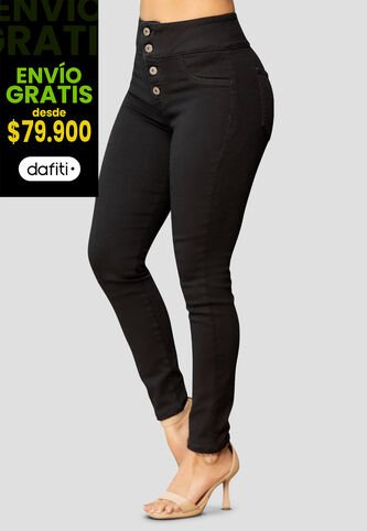 Jean Mujer Negro Mp 105527 MP
