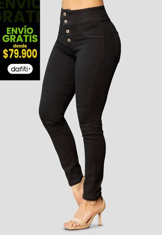 Jean Mujer Negro Mp 105527 MP