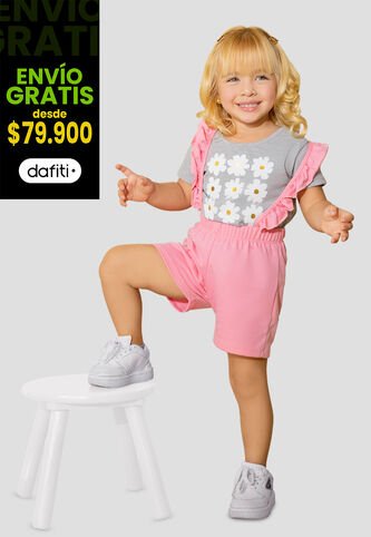 Conjunto Infantil Bebés Rosado Mp 105634 MP