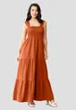 Vestido Mujer Naranja Mp 104373 de MP