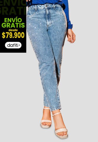 Jean Mujer Azul Medio Mp 105525 MP