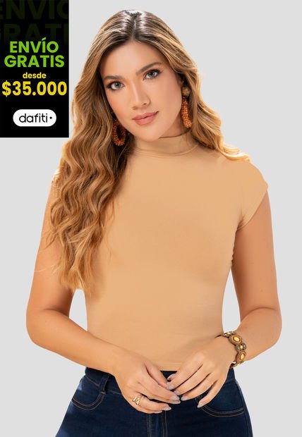 Blusa Mujer Caramelo Mp 102963