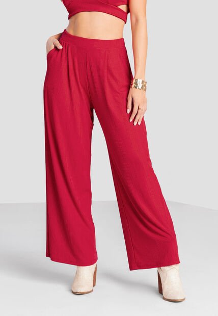 Pantalón Mujer Rojo Mp 104024