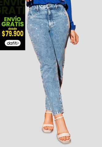 Jean Mujer Azul Medio Mp 105525 MP
