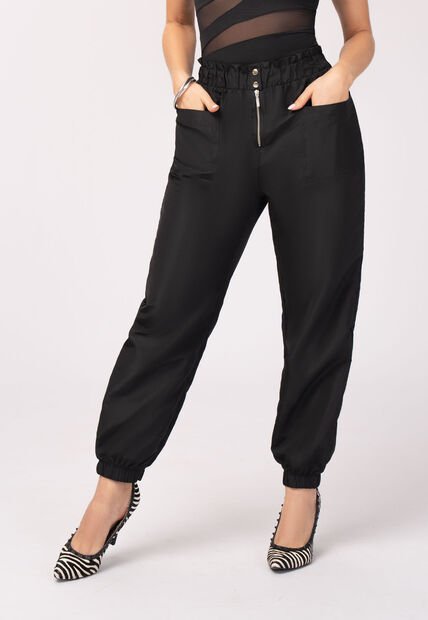 Pantalón Mujer Negro Mp 103331