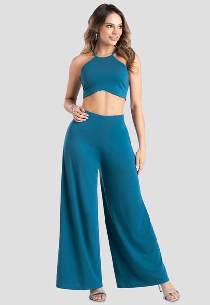 Conjunto Mujer Azul Petroleo Mp 102857