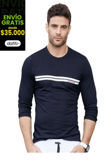 Camibuzo Para Hombre Negro MP