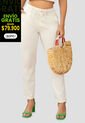 Pantalón Mujer Marfil Mp 1785 de MP
