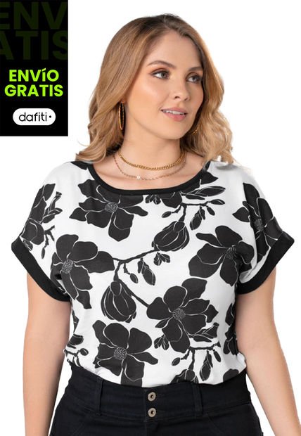 Camiseta Mujer Multicolor Mp 4757