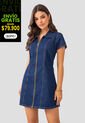 Vestido Corto Mujer Azul Mp 104892 de MP