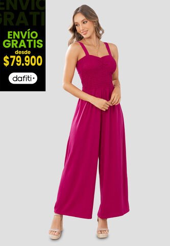 Enterizo Largo Mujer Fucsia Mp 1064 MP