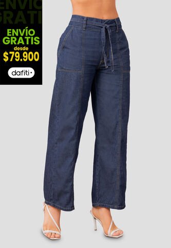 Pantalón Mujer Azul Mp 105055 MP
