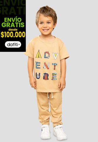 Conjunto Niños Infantil Caramelo Mp 107313 MP