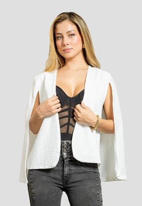 Blazer Mujer Blanco Mp 112273