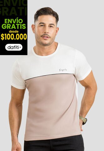 Camiseta Hombre Multicolor Mp 107014 MP