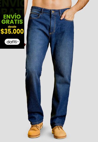 Jean Hombre Azul Oscuro Mp 113998 MP