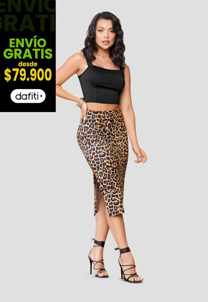 Conjunto Mujer Animal-Print Mp 104362