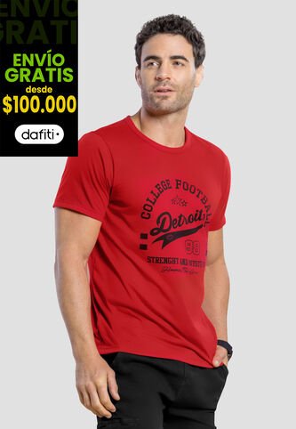 Camiseta Hombre Rojo Mp 104793 MP