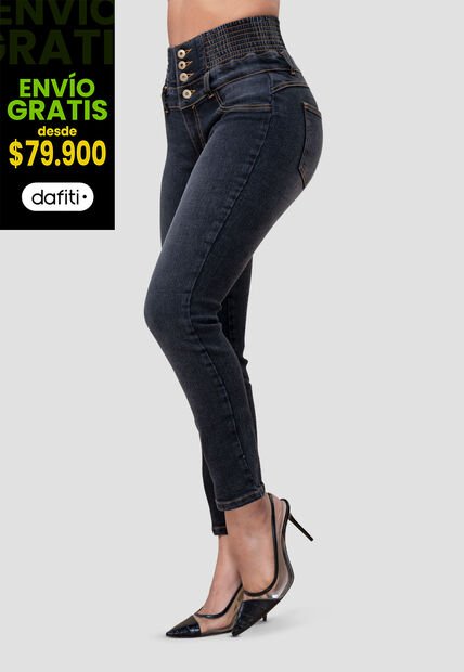 Jean Mujer Negro Mp 103399