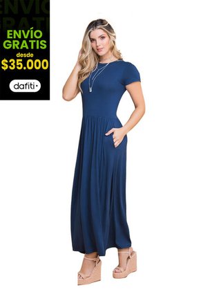 Vestido Para Mujer Azul Navy MP