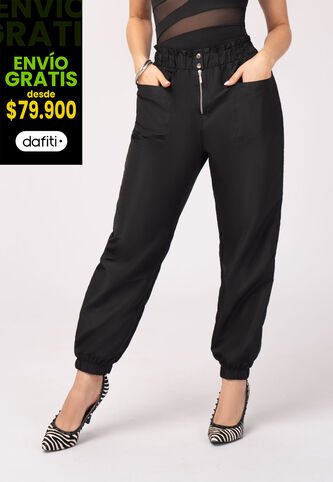 Pantalón Mujer Negro Mp 103331 MP
