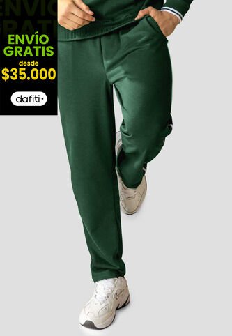 Jogger Hombre Verde Pino Mp 113606 MP