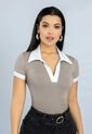 Polo Mujer Café Pardo Mp 111394 de MP