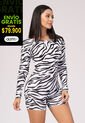 Enterizo Corto Mujer Animal-Print Mp 102931 de MP