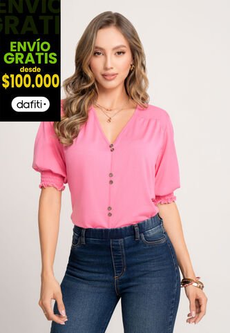 Blusa Mujer Rosa Mp 104454 MP