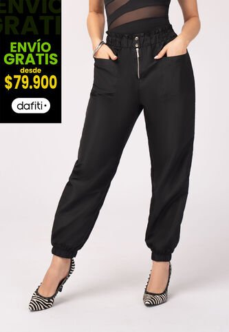 Pantalón Mujer Negro Mp 103331 MP