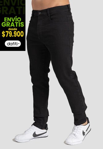 Jean Hombre Negro Mp 103251 MP