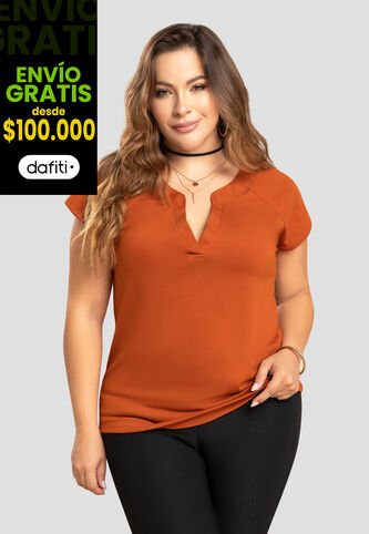 Blusa Mujer Naranja Mp 104190 MP